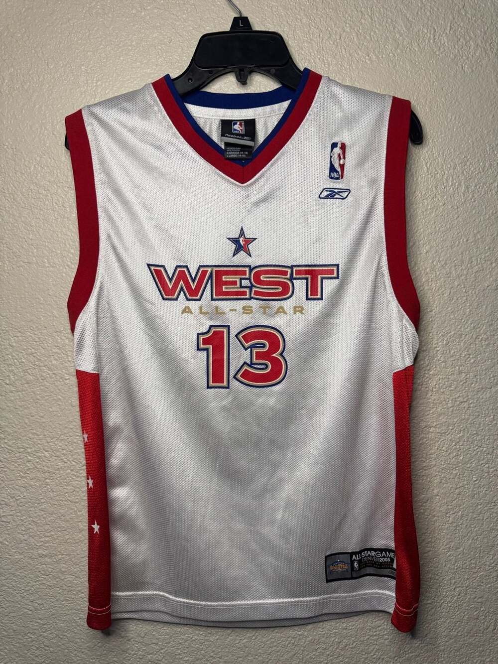 Vintage Reebok Steve Nash 2005 Western Conference All-Star Youth Jersey